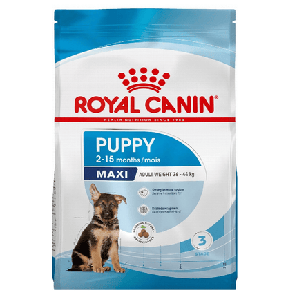 Royal Canin Dog Royal Canin Dry Food for Maxi Breed Puppies Up to 15 Months 4 kg