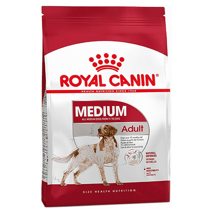 Royal Canin Dog Royal Canin Dry Food for Medium Breed Adult Dogs 12+ Months 4 kg
