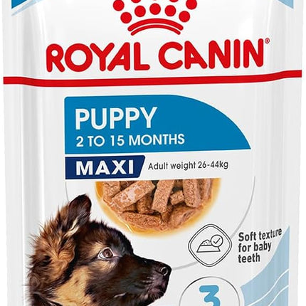 Royal Canin Dog Royal Canin Maxi Puppy in Gravy Pouch 140g