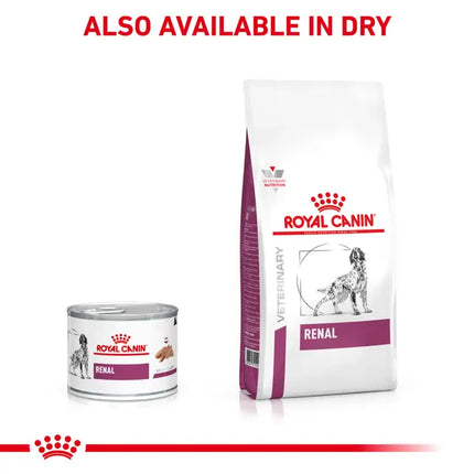 Royal Canin Dog Royal Canin Veterinary Renal Loaf Wet Dog Food 410g