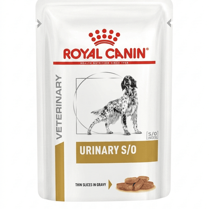 Royal Canin Dog Royal Canin Veterinary Urinary S/O Thin Slices in Gravy 100g