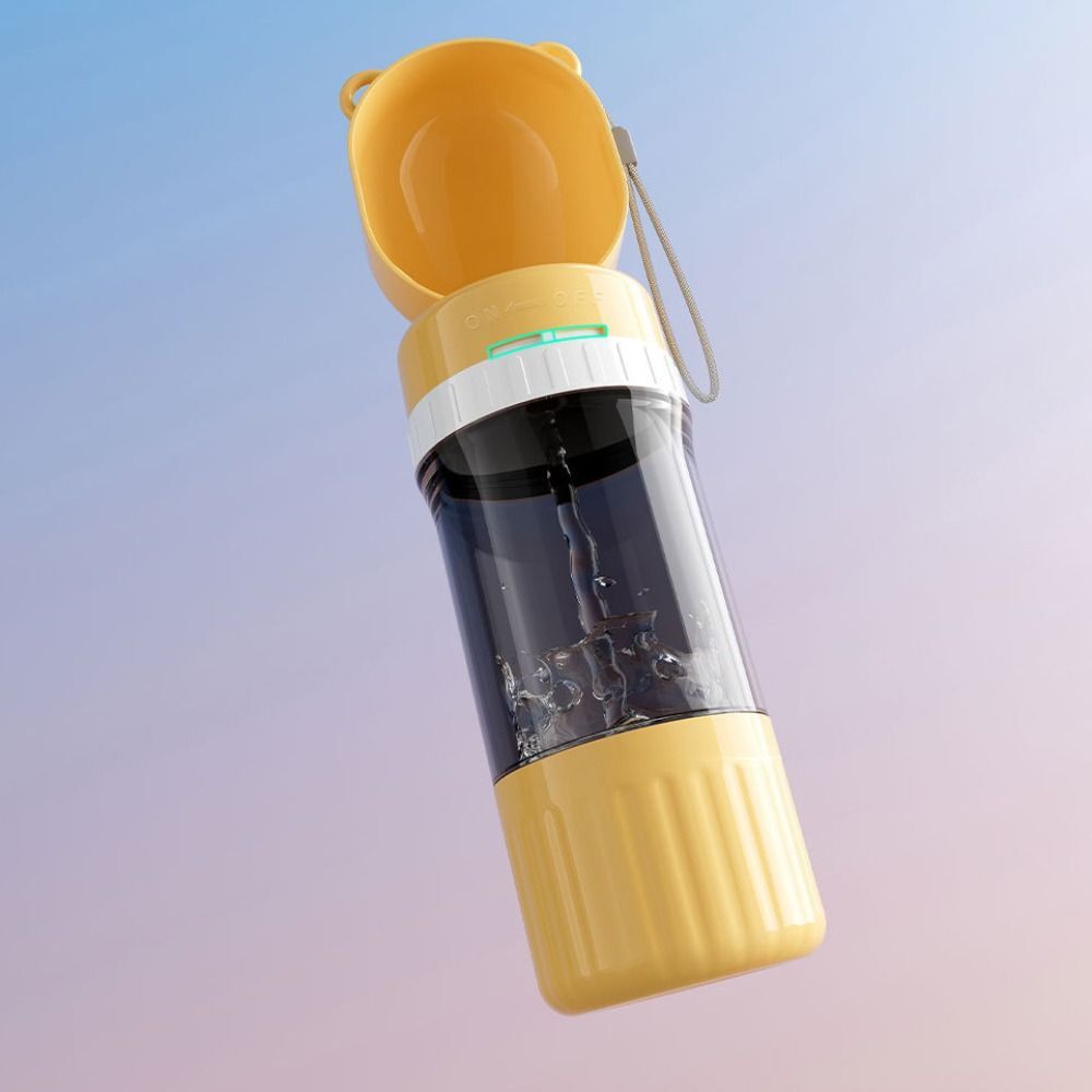 Portable pet water bottle and food container 400 ml