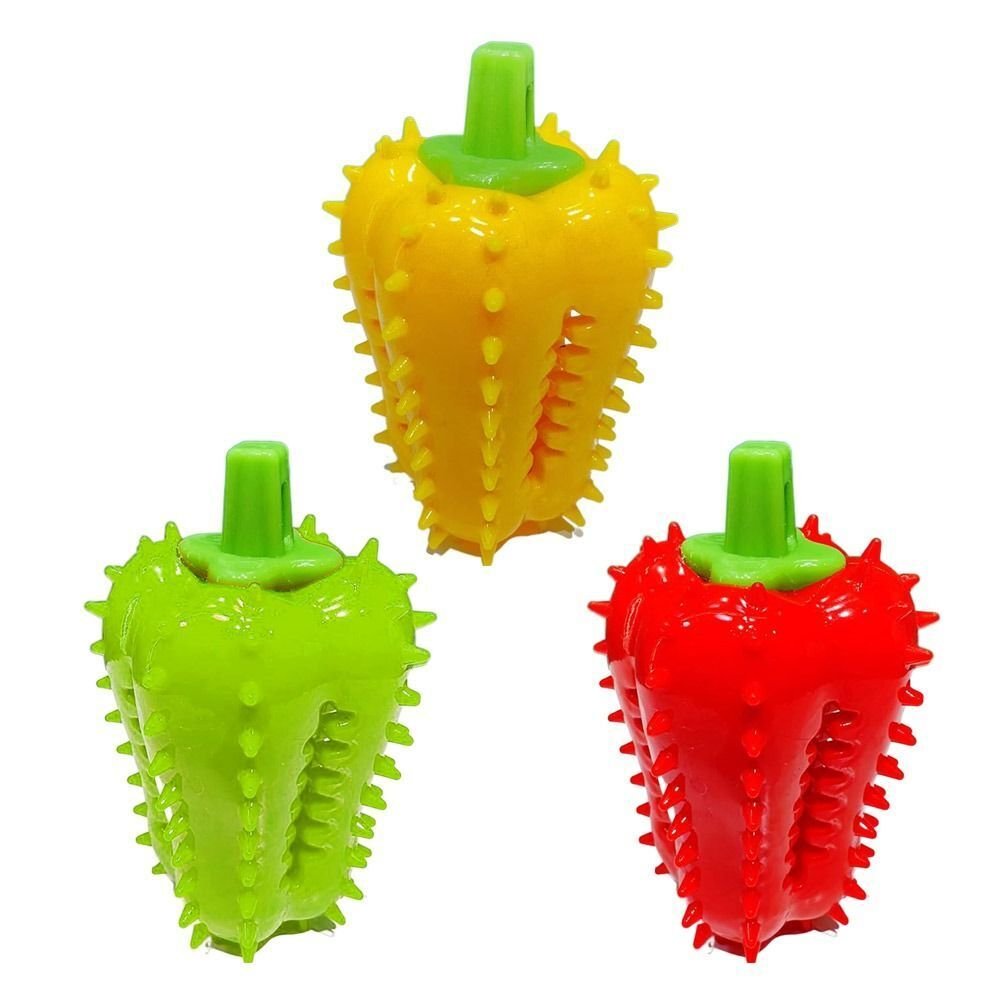 Senye Red pepper Shaped Dog Toy