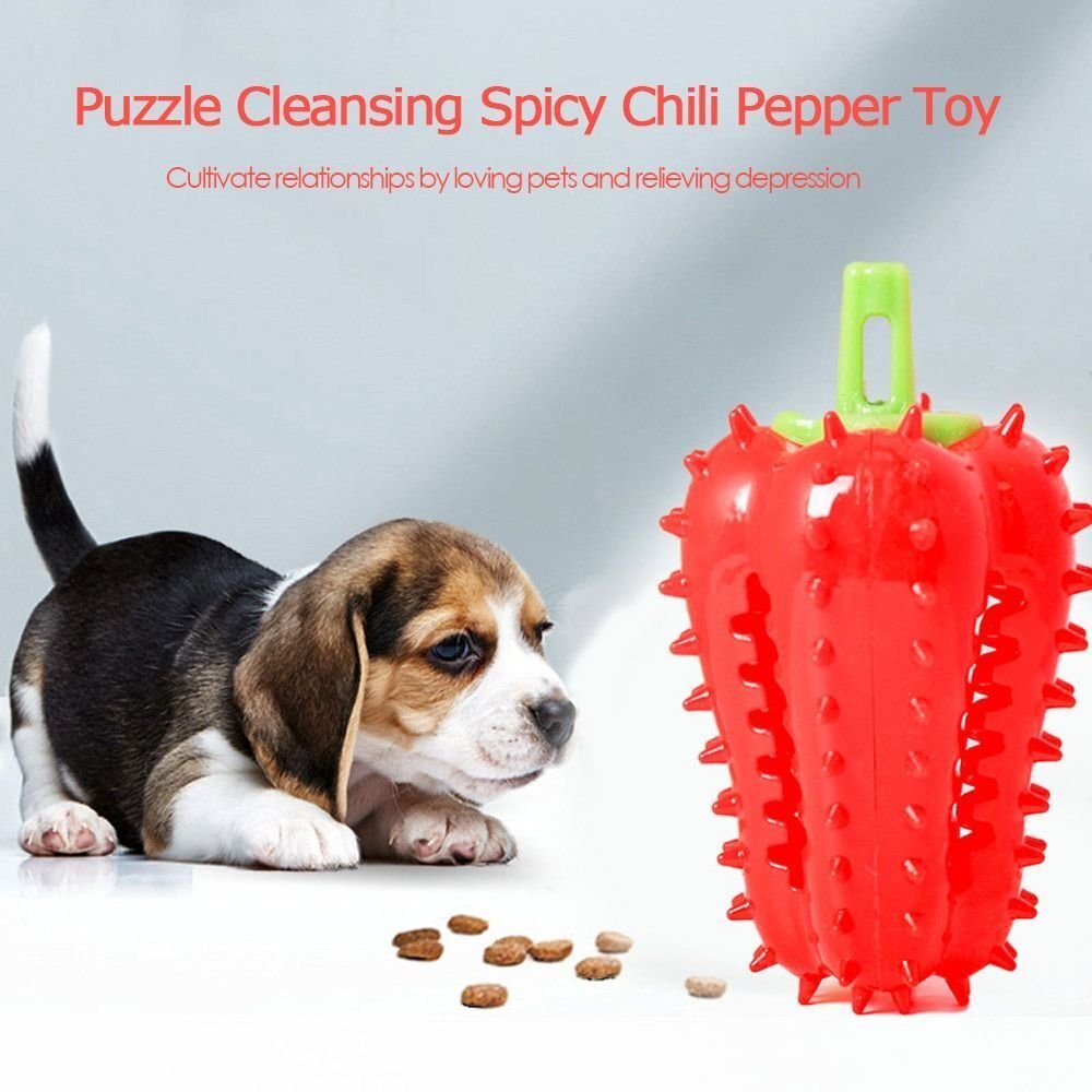 Senye Red pepper Shaped Dog Toy