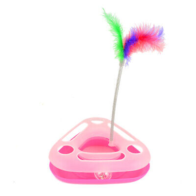 pet leaky turntable toy for cats