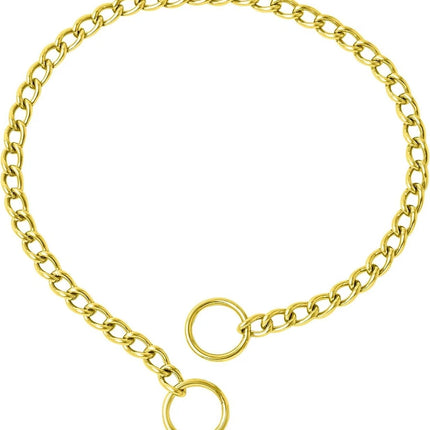 UARONE Chain Dog Training Choke Collar 55 CM SIZE 2