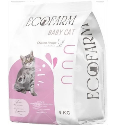 Ecofarm Dry Food with Chicken for Kittens 4 kg