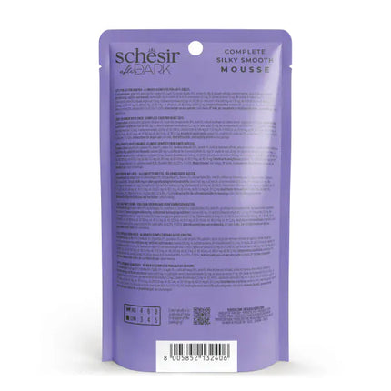 Schesir Cat Schesir After Dark Velvet Mousse Wet Food with Chicken and Duck for Adult Cats 80 gr