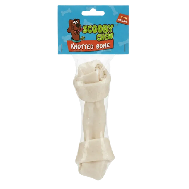 Scooby Dog Scooby Chew Premium 100% Natural Knotted Bone Treat for Dogs 25 cm