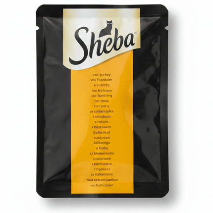 Sheba Cat Sheba Cat Wet Food Pouch With TURKEY 85g