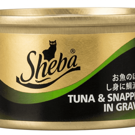 Sheba Cat SHEBA® Tuna and Snapper in Gravy Can 85g ‏