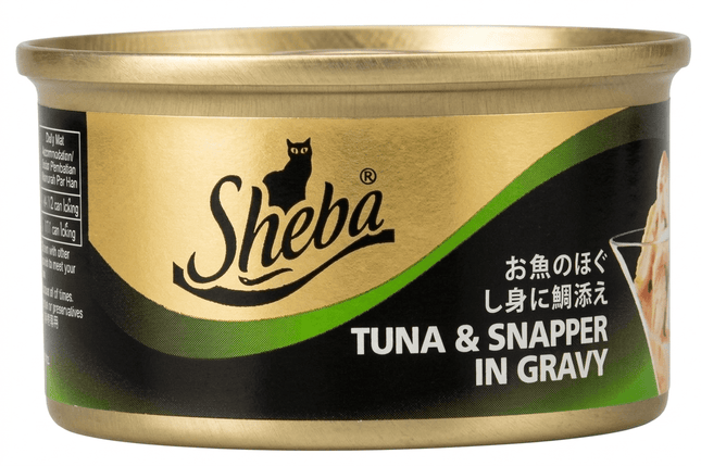 Sheba Cat SHEBA® Tuna and Snapper in Gravy Can 85g ‏