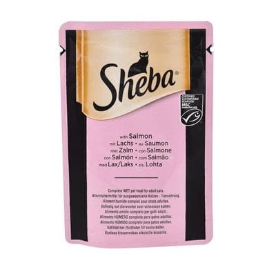Sheba cat Sheba Wet Food with Salmon for Adult Cats 85 gr