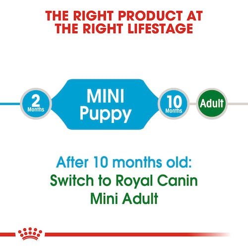 Royal Canin Dry Food for Mini Breed Puppies 2-10 Months and Up to 10kg 2 kg