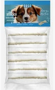 Orgo Large White Rawhide Stick Dog Chew Treats
