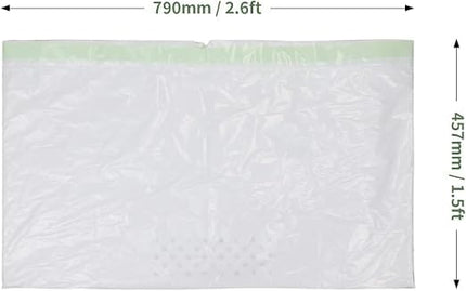 Soft Cat Cat Cat Litter Filter Bags Sifting Litter Box Liners 7 Pcs 790x457x0.032mm Small