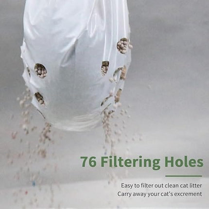 Soft Cat Cat Cat Litter Filter Bags Sifting Litter Box Liners 7 Pcs 940x457x0.032mm Large