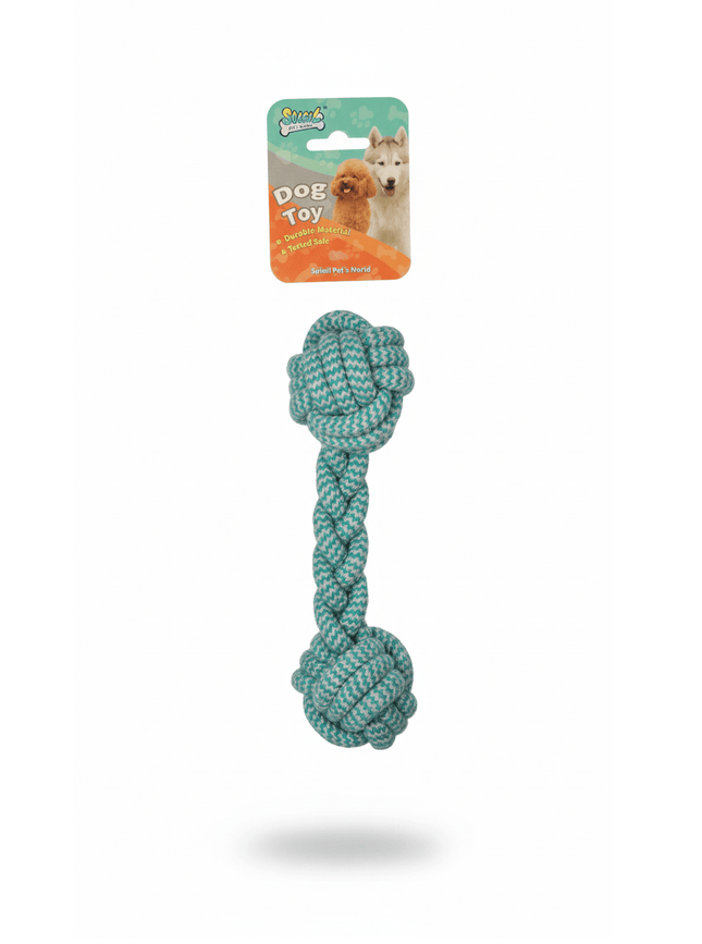 Soleil Dog Soleil Dumbbell Pull Rope Toy