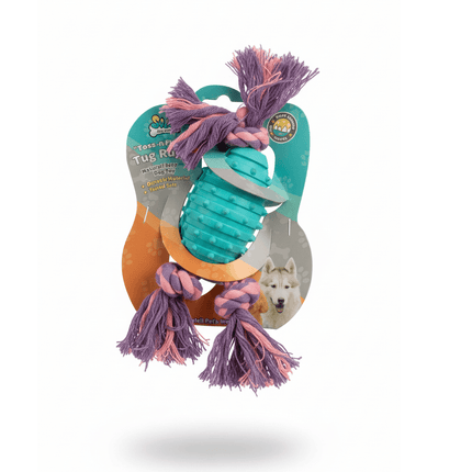 Soleil Dog Soleil Tug Rugby Natural Rubber Dog Toy