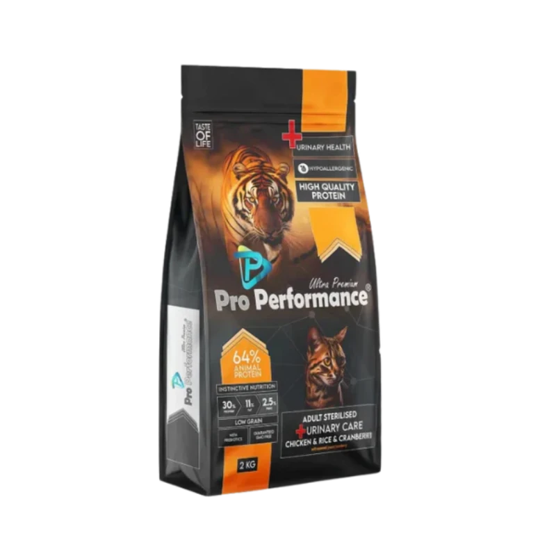 Pro Performance Adult cat Food Sterilized With Chicken and Rice 2 Kg