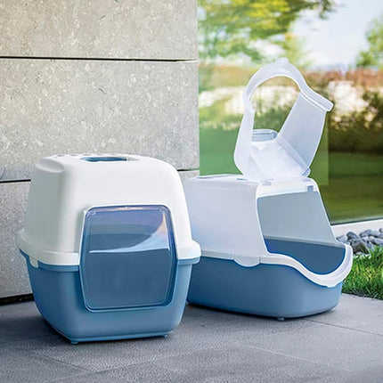Stefanplast Cat Stefanplast Cathy Comfort Stone Blue cm 58x45x48h