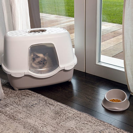 Stefanplast Cat Stefanplast Tres Chic Indoor  filter white And green 56× 39× 39 h