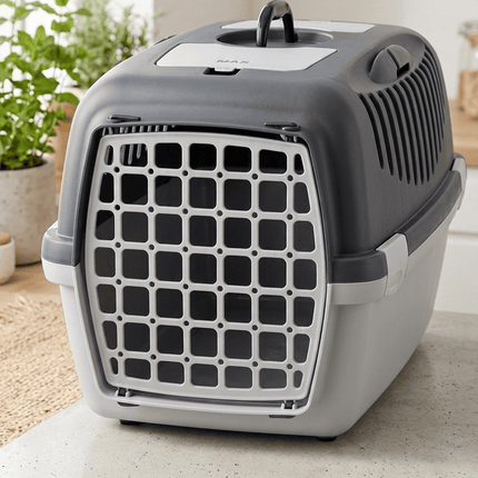Stefanplast Dog and cat Stefanplast Gulliver 2 Plastic Door Dark gray/Travertine white