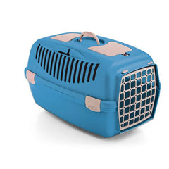 Stefanplast Dog and cat Stefanplast Gulliver 3 Plastic Door Artic blue Size 58.5x36.5x33.5h