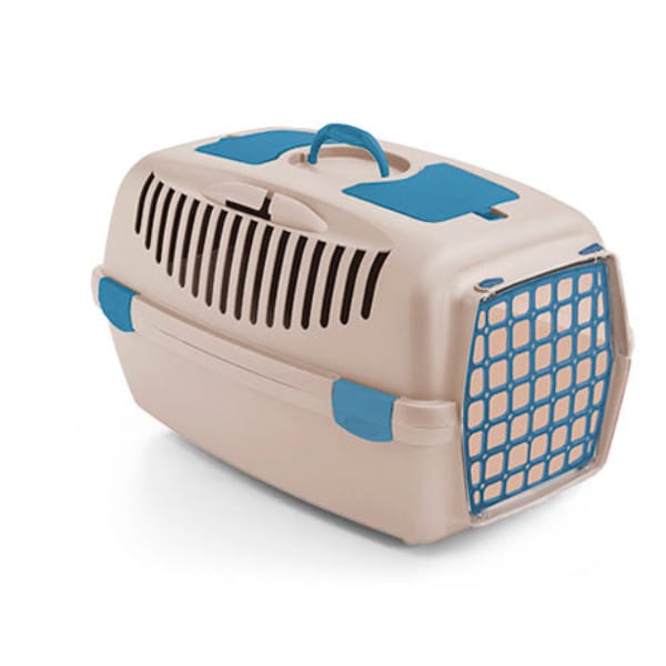 Stefanplast Dog and cat Stefanplast Gulliver 3 with Plastic Door Beige Size 58,5x36,5x33,5h