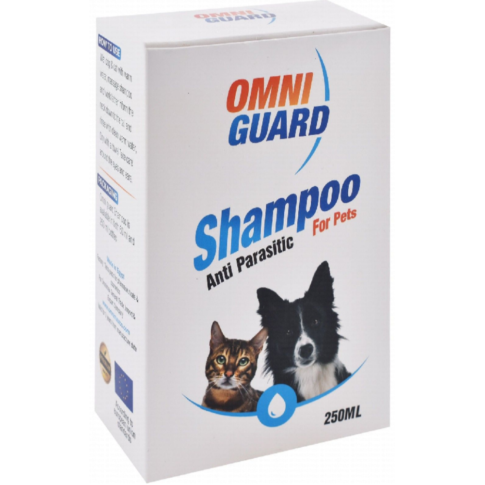 Omni Guard Antiparasitic Pet Shampoo 250 ml