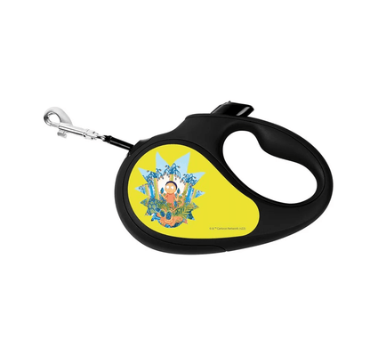 WAUDOG Retractable Large Leash With Unique Rick And Morty 3.0 Design