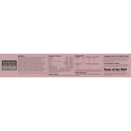 Taste of the Wild Cat Taste of the Wild Lowland Creek Dry Cat Food with Roasted Quail and Duck 2 kg