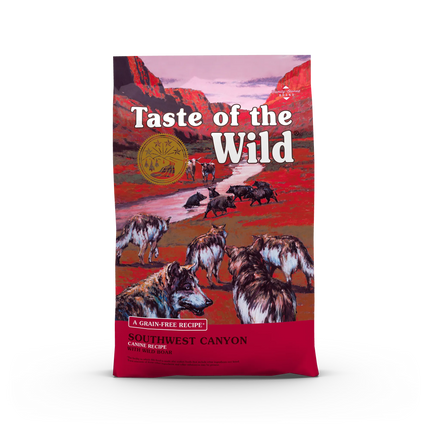 Taste of the Wild Dog Taste of the Wild Southwest Canyon Grain Free Dry Dog Food Wild Boar 12.2 kg