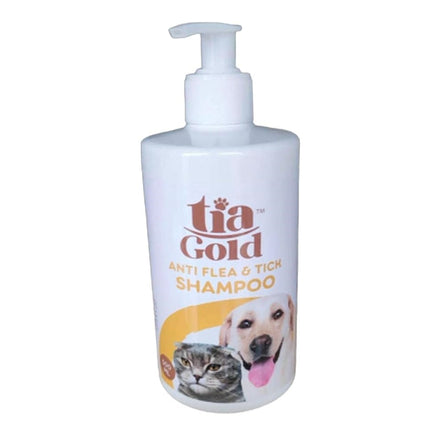 Tia Gold Dog and cat Tia Gold Anti-Flea and Tick Pet Shampoo 500 ml