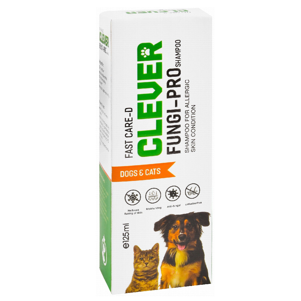 Clever Fungi-Pro Shampoo for Allergic Pets 125 ml