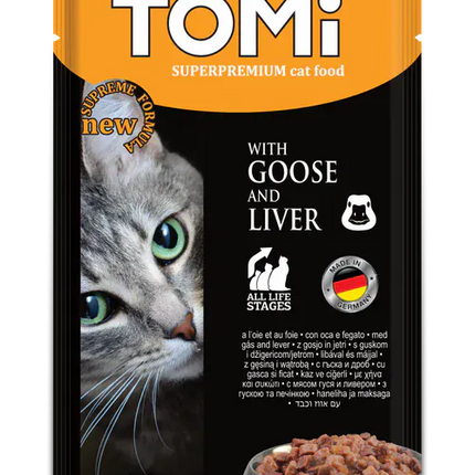Tomi Cat Tomi with Goose and liver 100g Buy 5 Get 1 Free