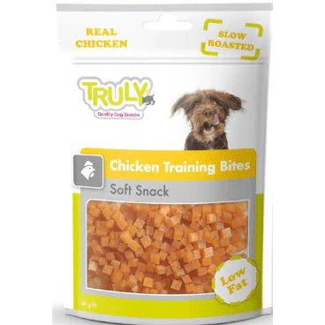 Truly Low Fat Training Chicken Bites for Adult Dogs 85 gr
