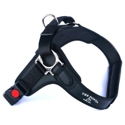 Tre Ponti Dog Tre Ponti Tactical Dog Harness Vest  Size L Black