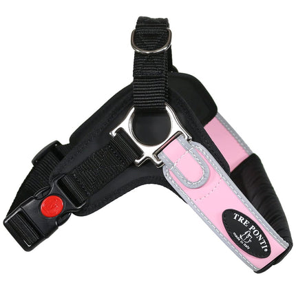 Tre Ponti Dog Tre Ponti Tactical Dog Harness Vest  Size XL Light Pink