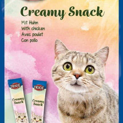 Trixie Cat TRIXIE Creamy Snack with Chicken For Cats – 5 x 14 g