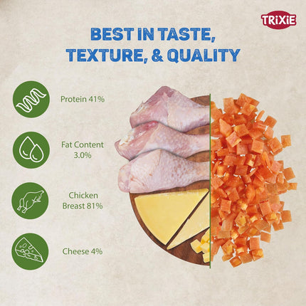 Trixie Cat TRIXIE Premio Cheese Chicken Cubes for cats 50g