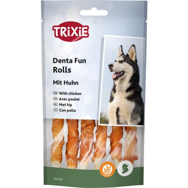 Trixie Dog TRIXIE DENTAFUN Chewing 6 Rolls Chicken 70G