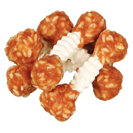 Trixie Dog Trixie Dentafun Dumbbells Shape Dog Treats with Chicken and Rice 6 Pcs