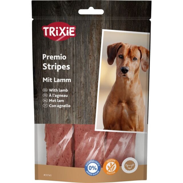 Trixie Dog Trixie Lamb Stripes Dog Treats 100 gr