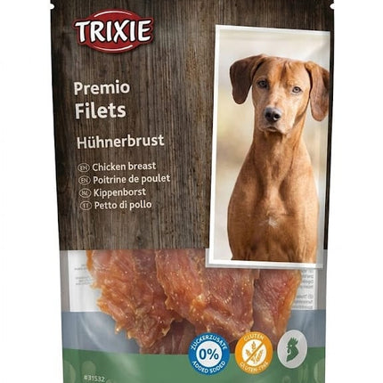 Trixie Dog Trixie Premio Chicken Breast Filets Premium Sugar Free And Gluten Free Dog Treats 100g