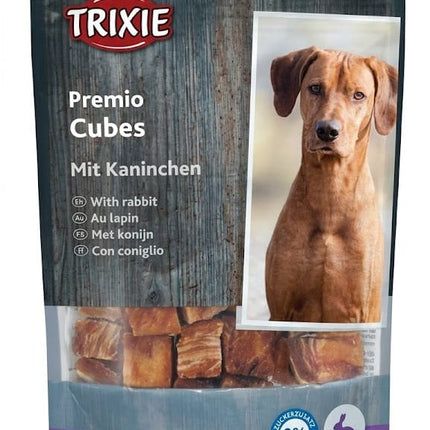 Trixie Dog Trixie Premio Cubes with Rabbit  Healthy And SugarFree Dog Treats 100g