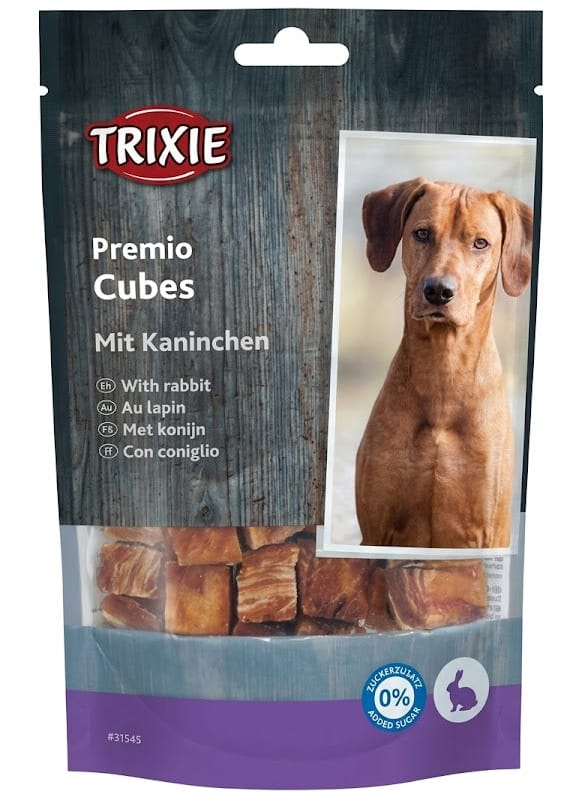 Trixie Dog Trixie Premio Cubes with Rabbit  Healthy And SugarFree Dog Treats 100g