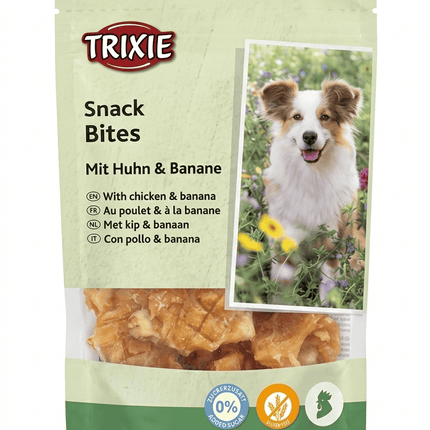 Trixie Dog Trixie Snack Bites with Chicken And Banana for Dogs 100g
