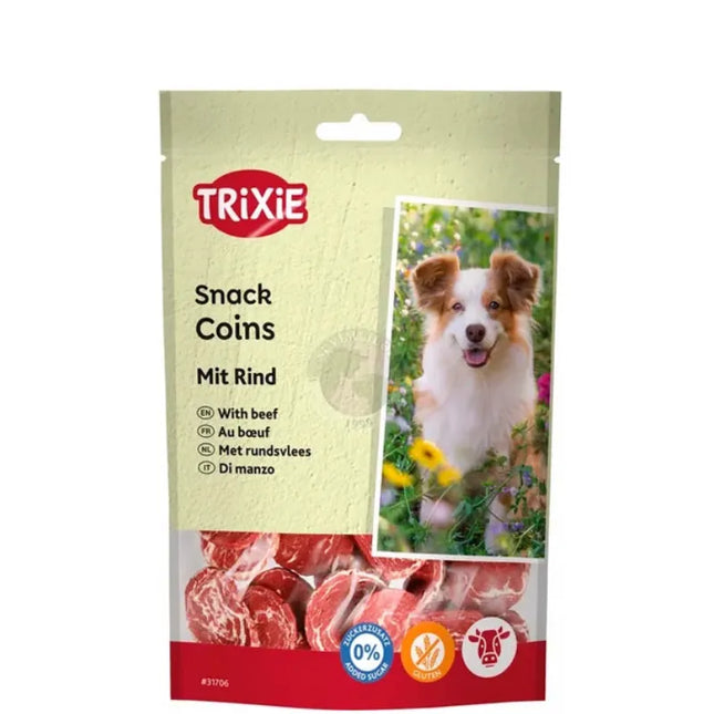 Trixie Dog Trixie Snack Coins with Beef for Dogs 100g
