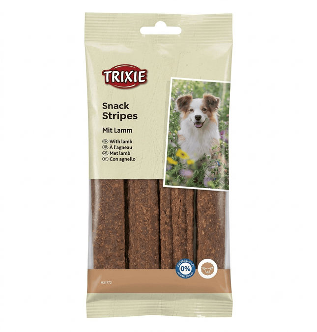 Trixie Dog Trixie Stripes Dog Treats with Lamb 100 gr